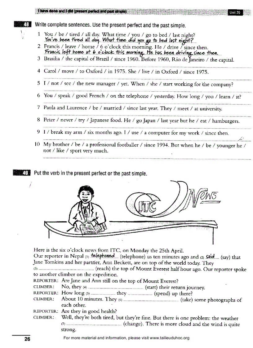 image for page Essential Grammar In Use Supplementary Exercises 1