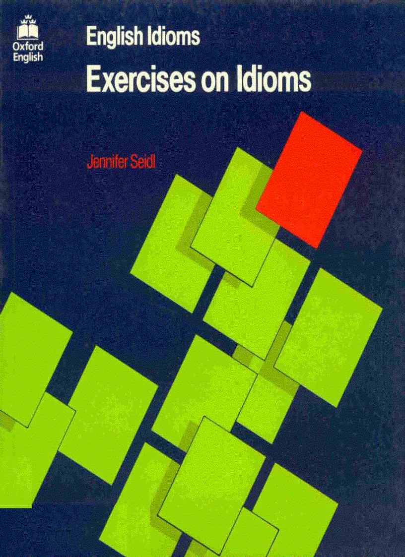 Exercises On Idioms