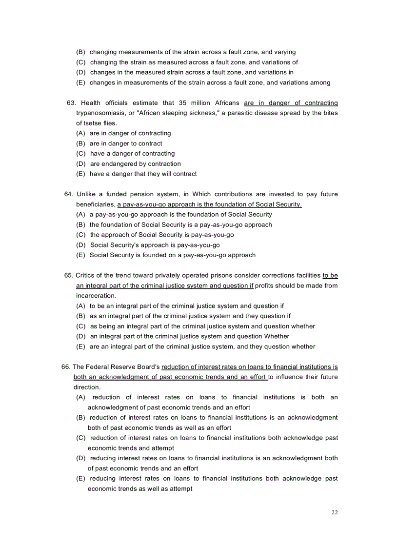 image for page Gmat Sentence corection