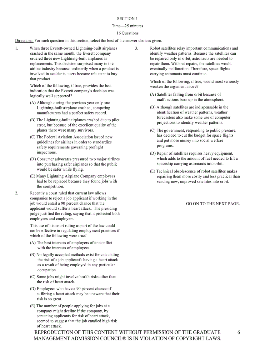 image for page GMAT Test 14