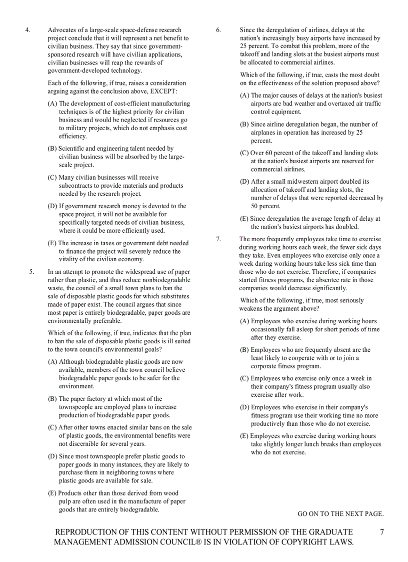 image for page GMAT Test 14