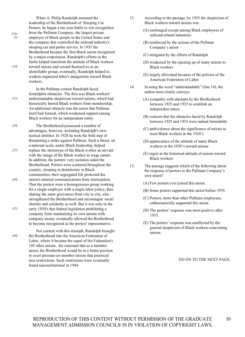 image for page GMAT Test 31