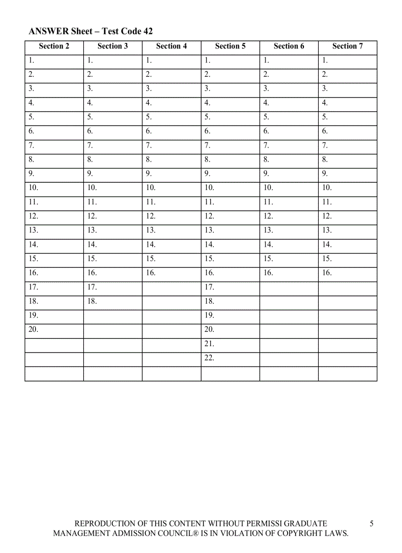 image for page GMAT Test 42