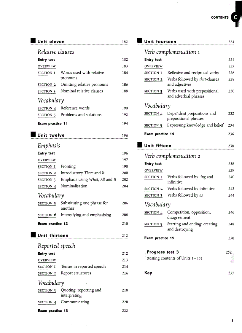 image for page Grammar and Vocabulary for Cambridge Advanced and Proficiency
