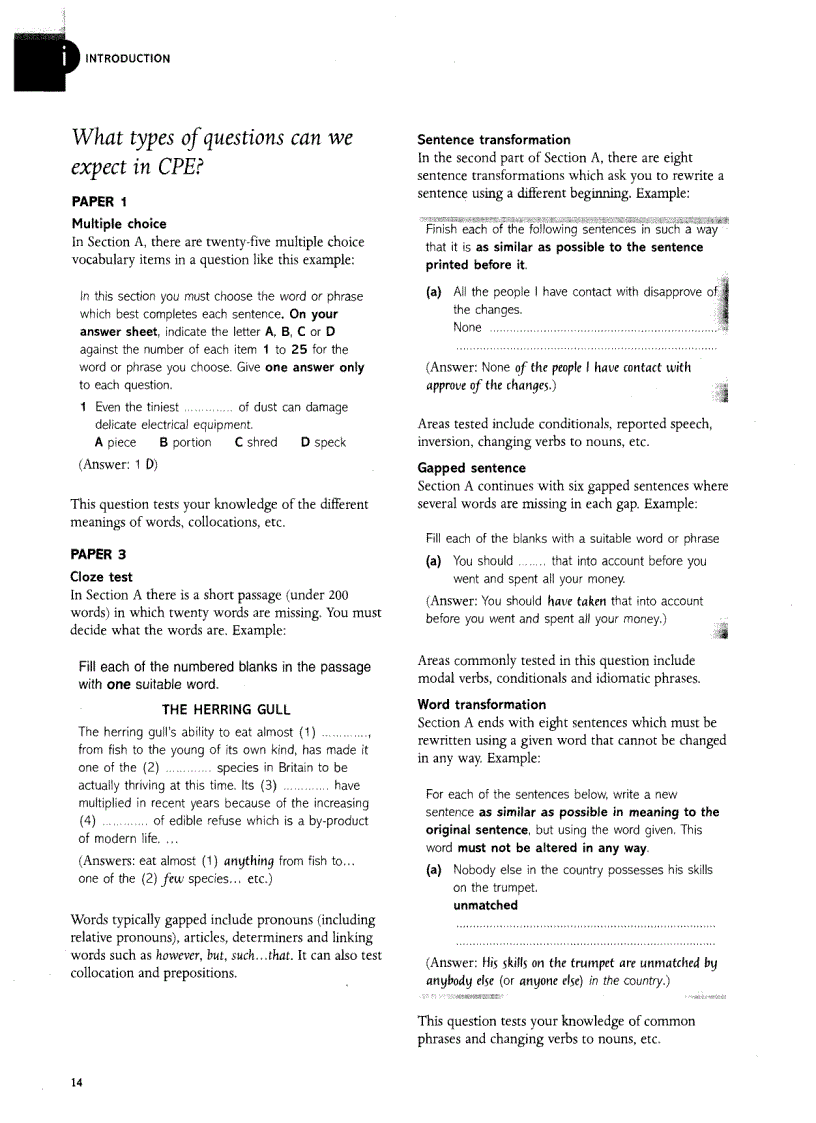 image for page Grammar and Vocabulary for Cambridge Advanced and Proficiency