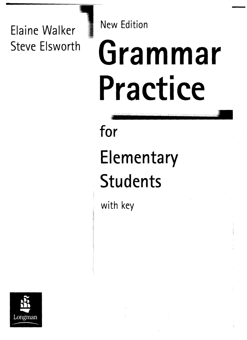 image for page Grammar Practice for Elementary Students with key New edition