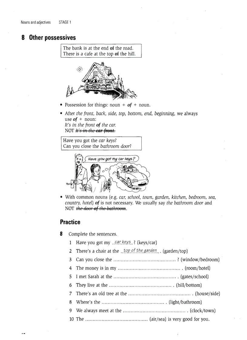 image for page Grammar Practice for Elementary Students with key New edition