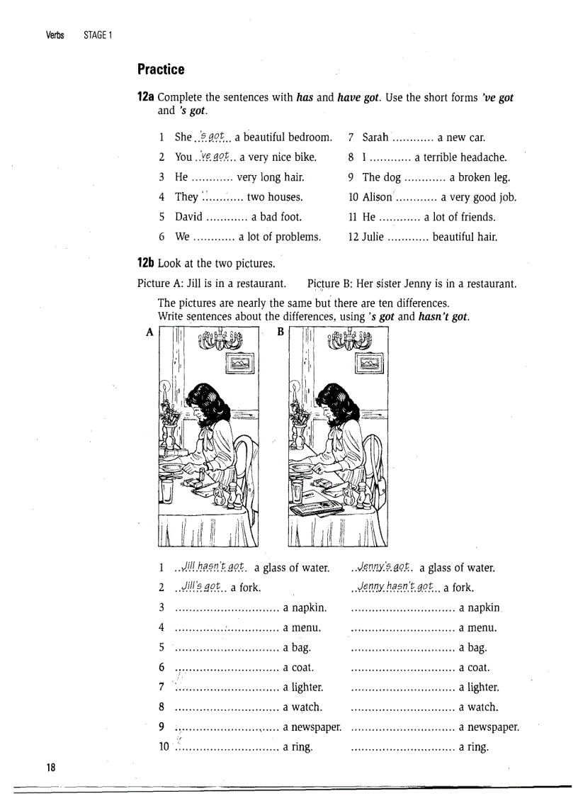 image for page Grammar Practice for Elementary Students with key New edition