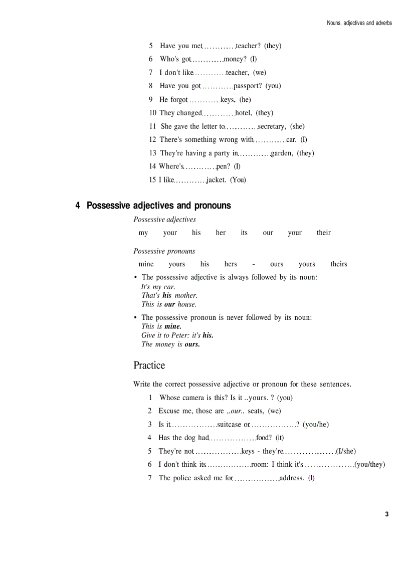 image for page Grammar Practice for Pre intermediate Students
