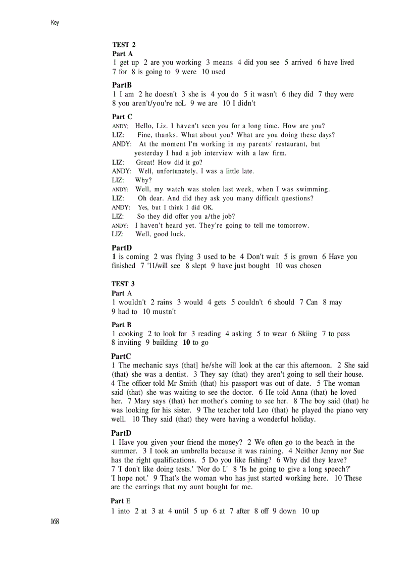 image for page Grammar Practice for Pre intermediate Students