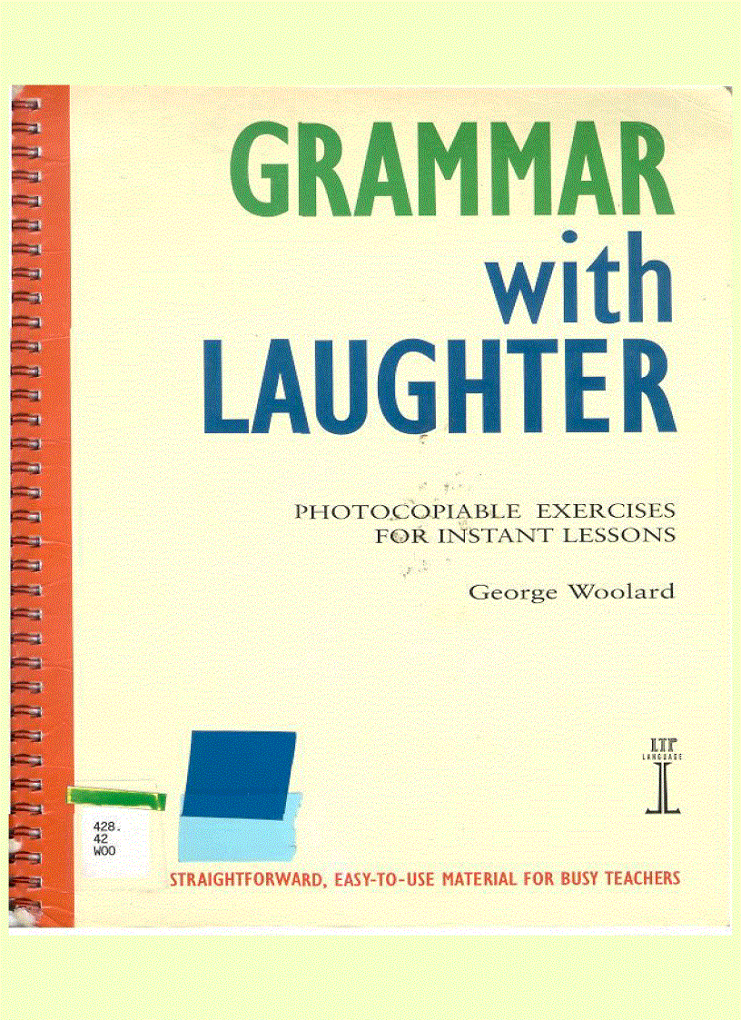 image for page Grammar with Laughter