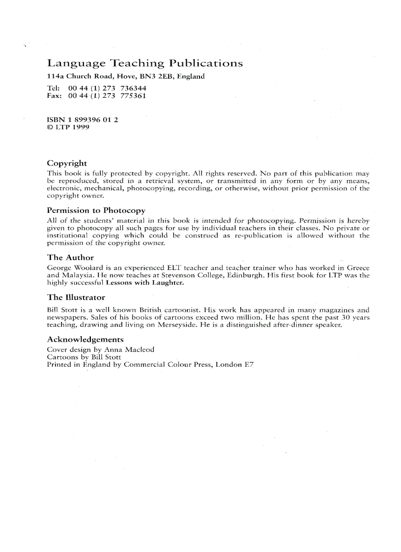 image for page Grammar with Laughter