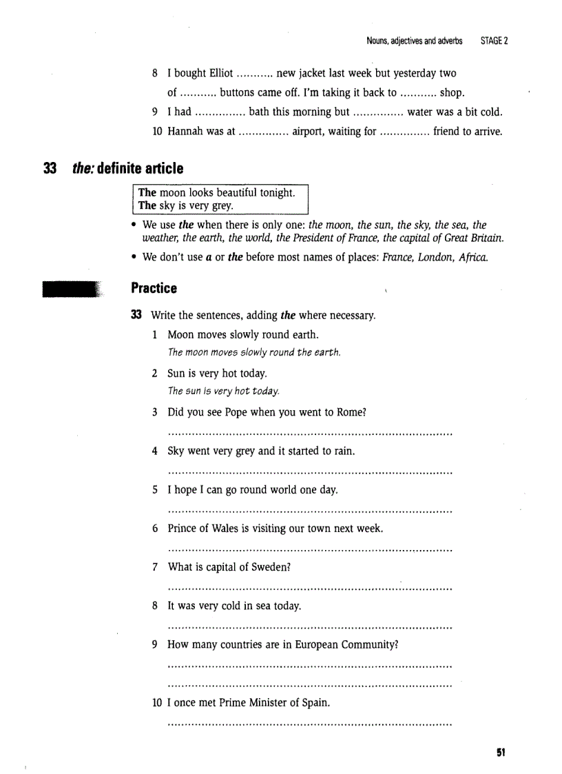 image for page Grammar Practice for Elementary Students 1