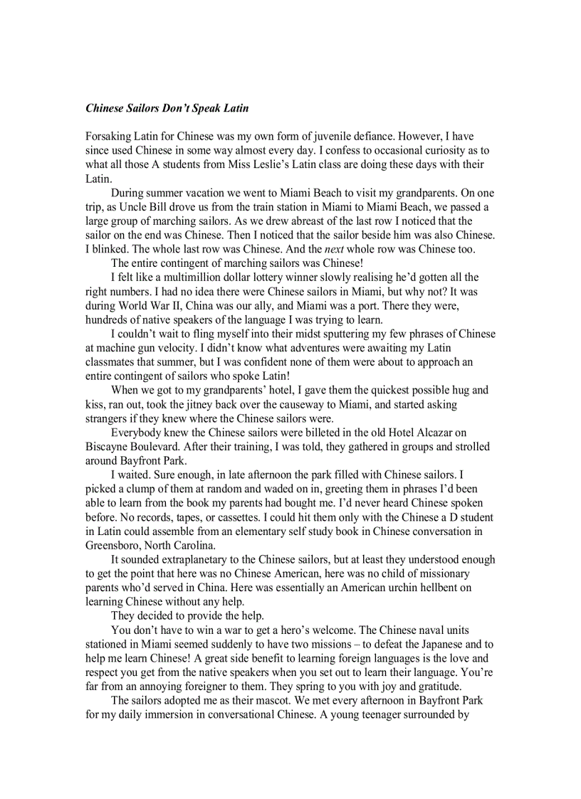 image for page How to Learn Any Language Quickly Easily Inexpensively Enjoyably and on Your Own