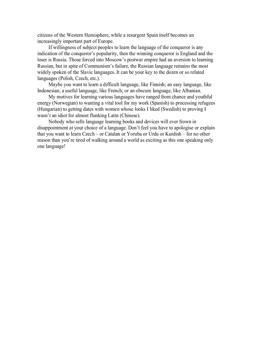 image for page How to Learn Any Language Quickly Easily Inexpensively Enjoyably and on Your Own