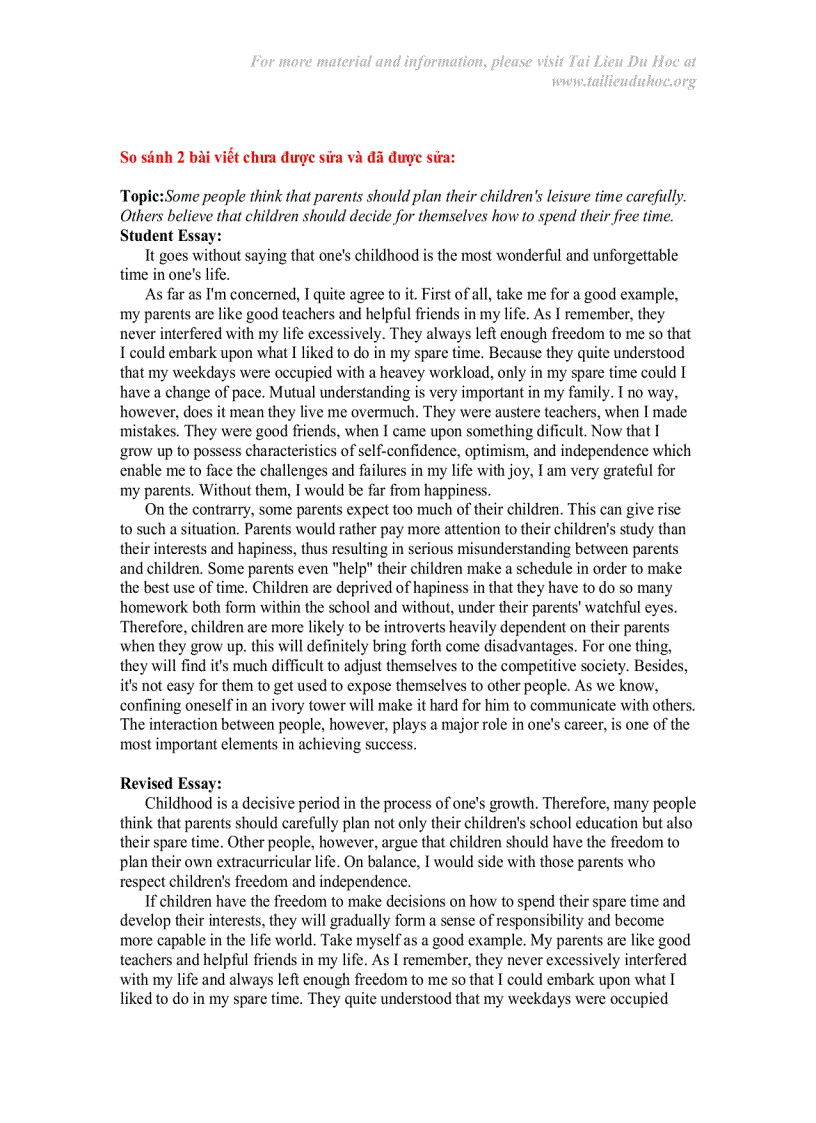 image for page Hướng dẫn Ví dụ về writing