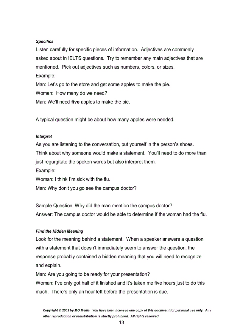 image for page IELTS Secrets