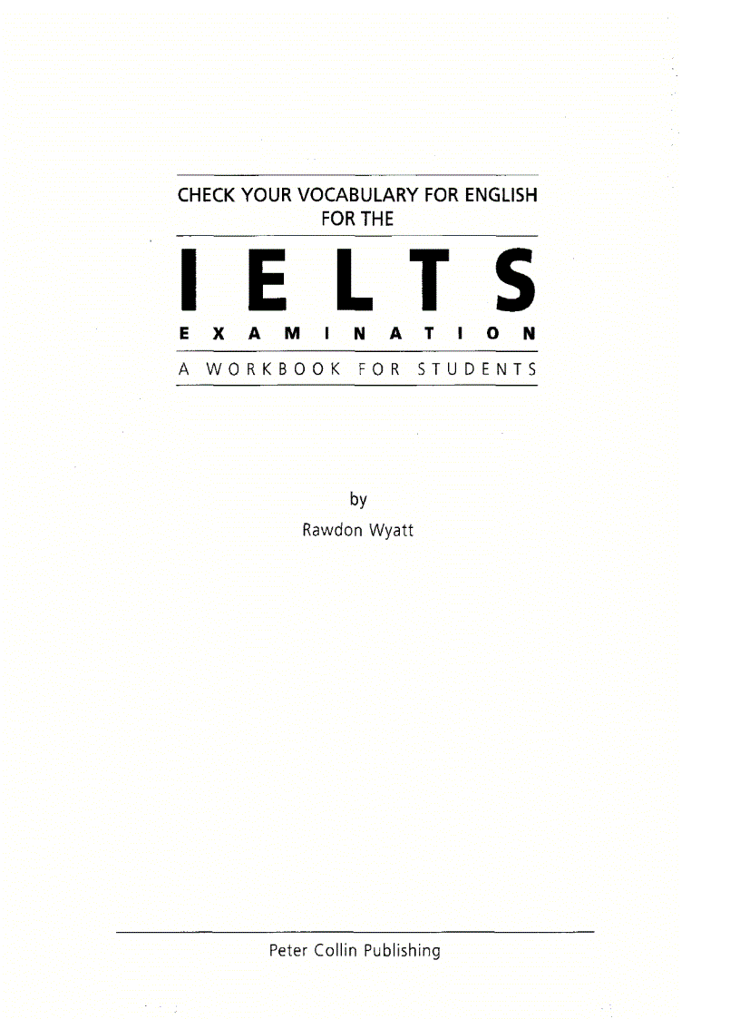 IELTS workbook