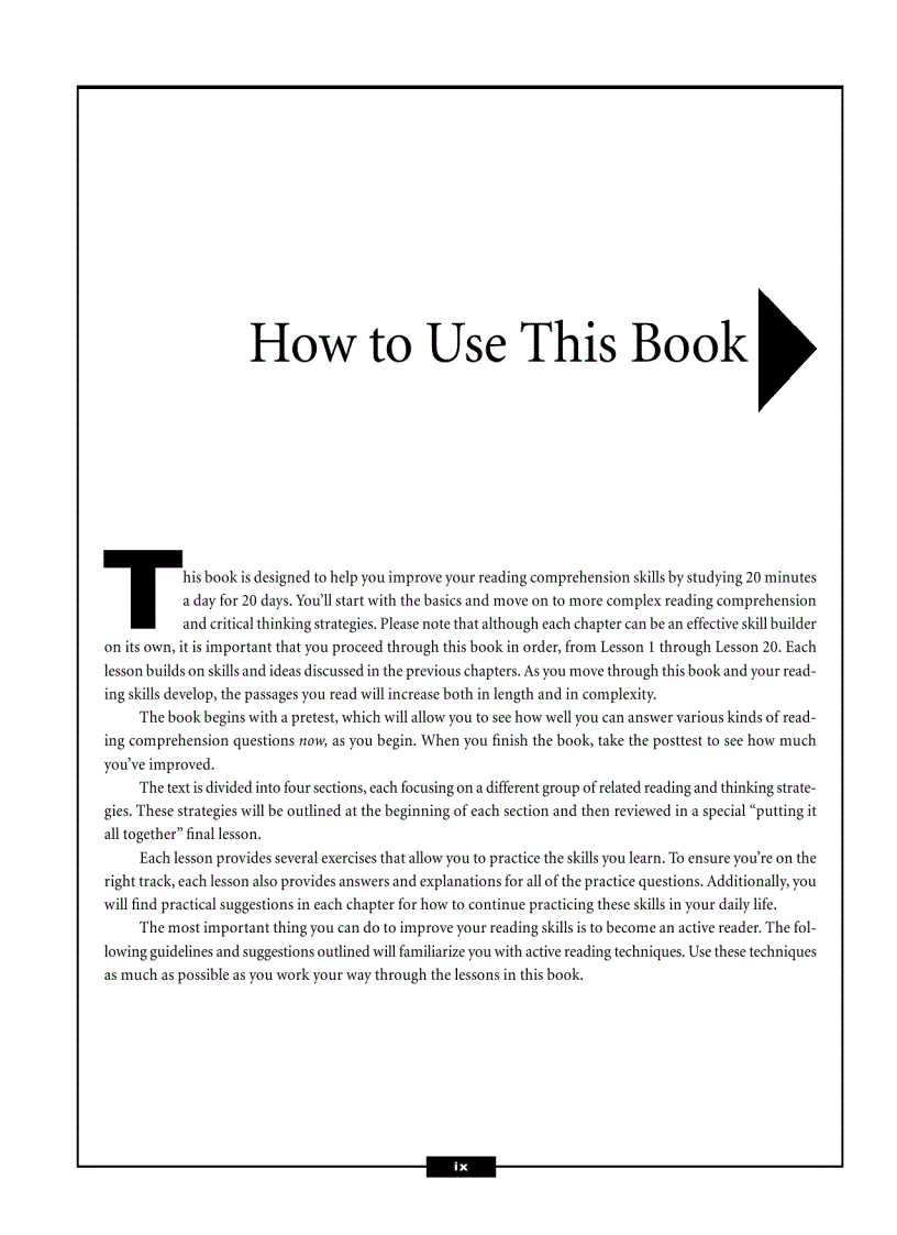 image for page LearningExpress Reading Comprehension Success in 20 Minutes a Day 3rd