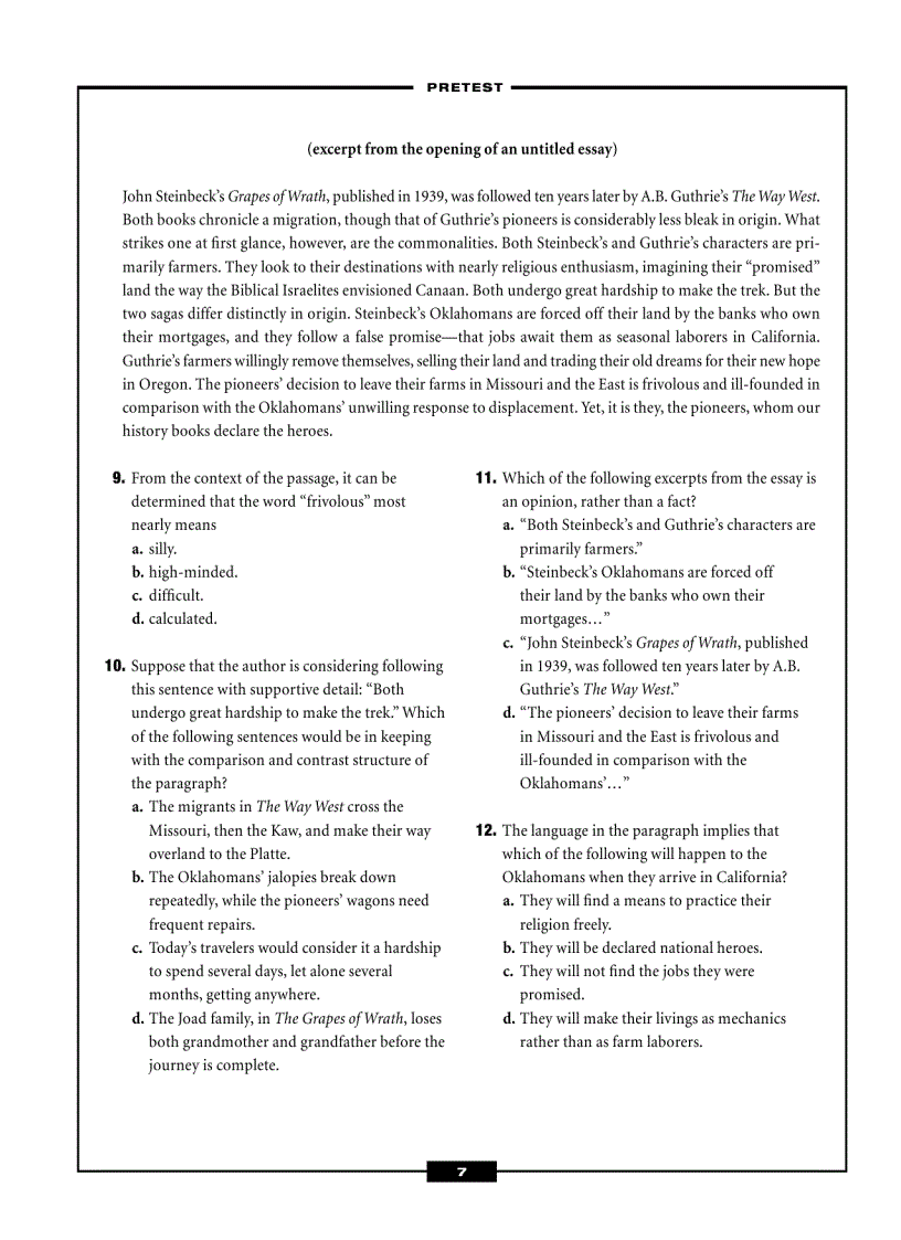 image for page LearningExpress Reading Comprehension Success in 20 Minutes a Day 3rd