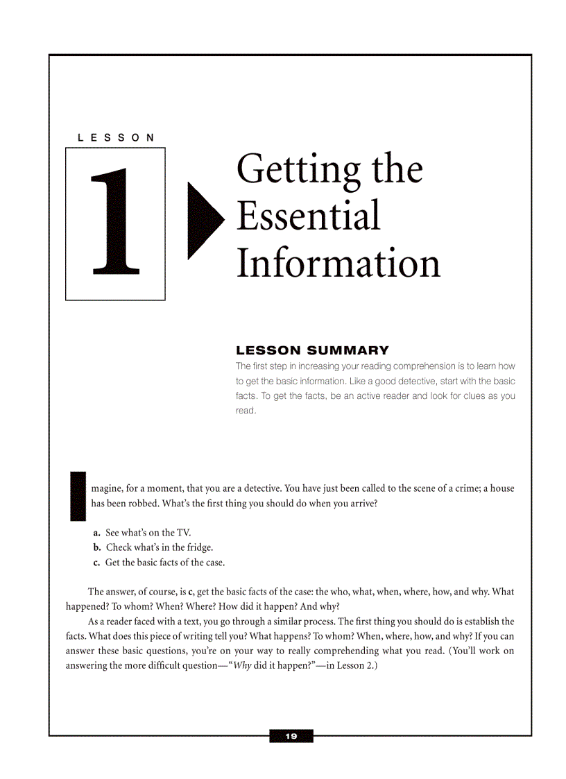 image for page LearningExpress Reading Comprehension Success in 20 Minutes a Day 3rd