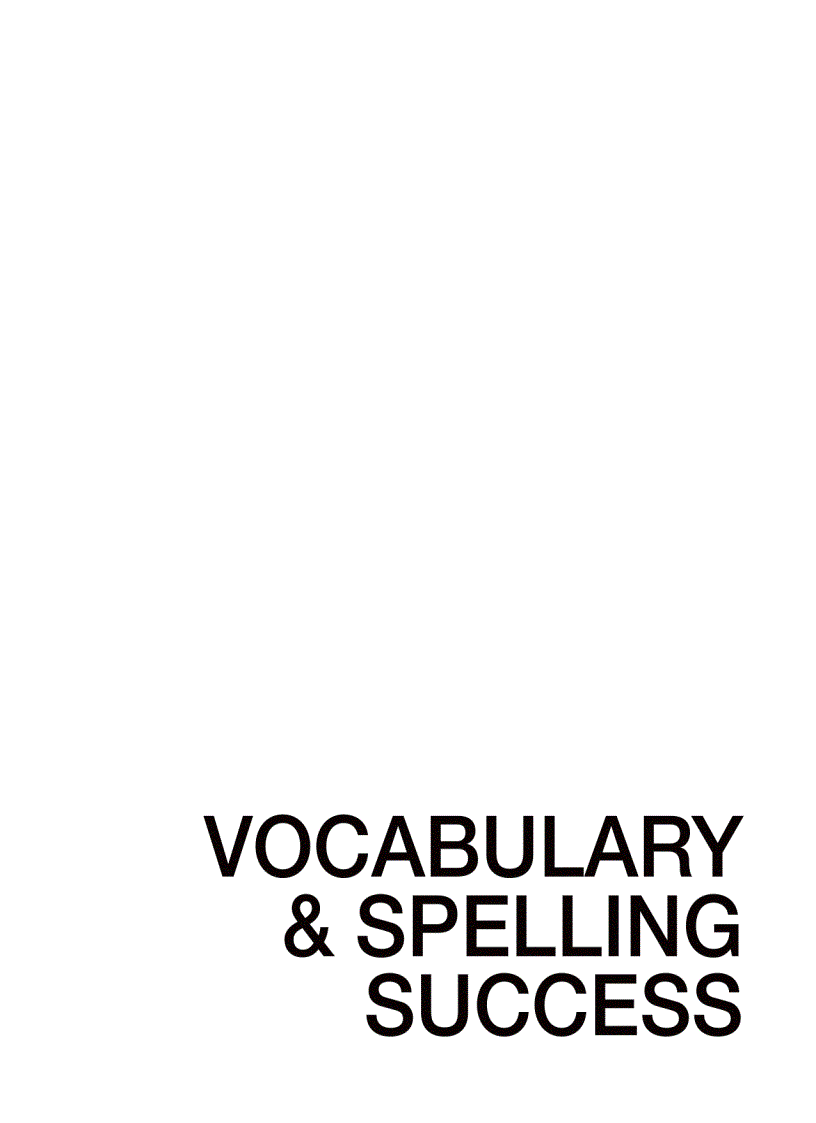 image for page LearningExpress Vocabulary and Spelling Success in 20 Minutes a Day 4th