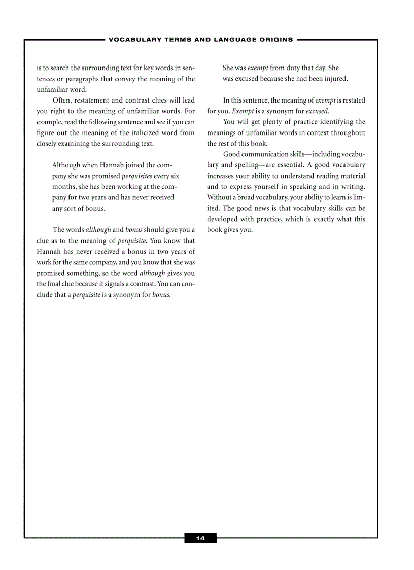 image for page LearningExpress Vocabulary and Spelling Success in 20 Minutes a Day 4th