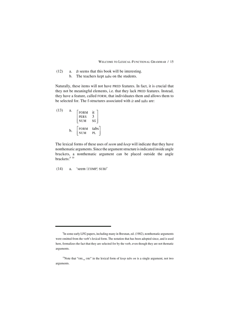 image for page Lexical Functional Grammar