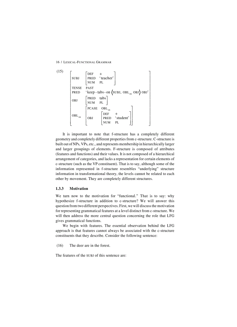 image for page Lexical Functional Grammar