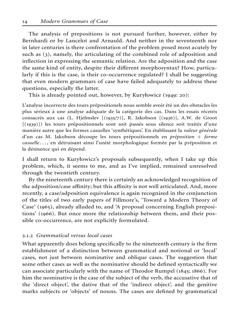 image for page Modern Grammars of Case