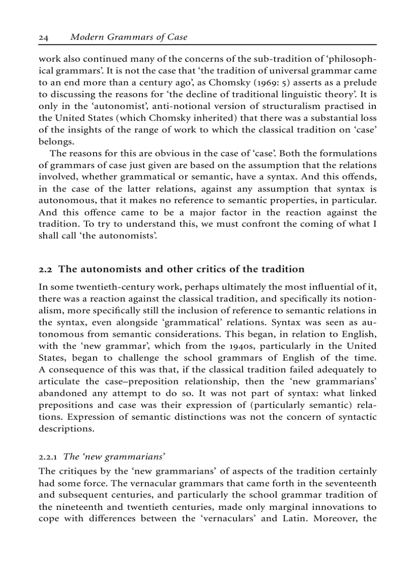 image for page Modern Grammars of Case