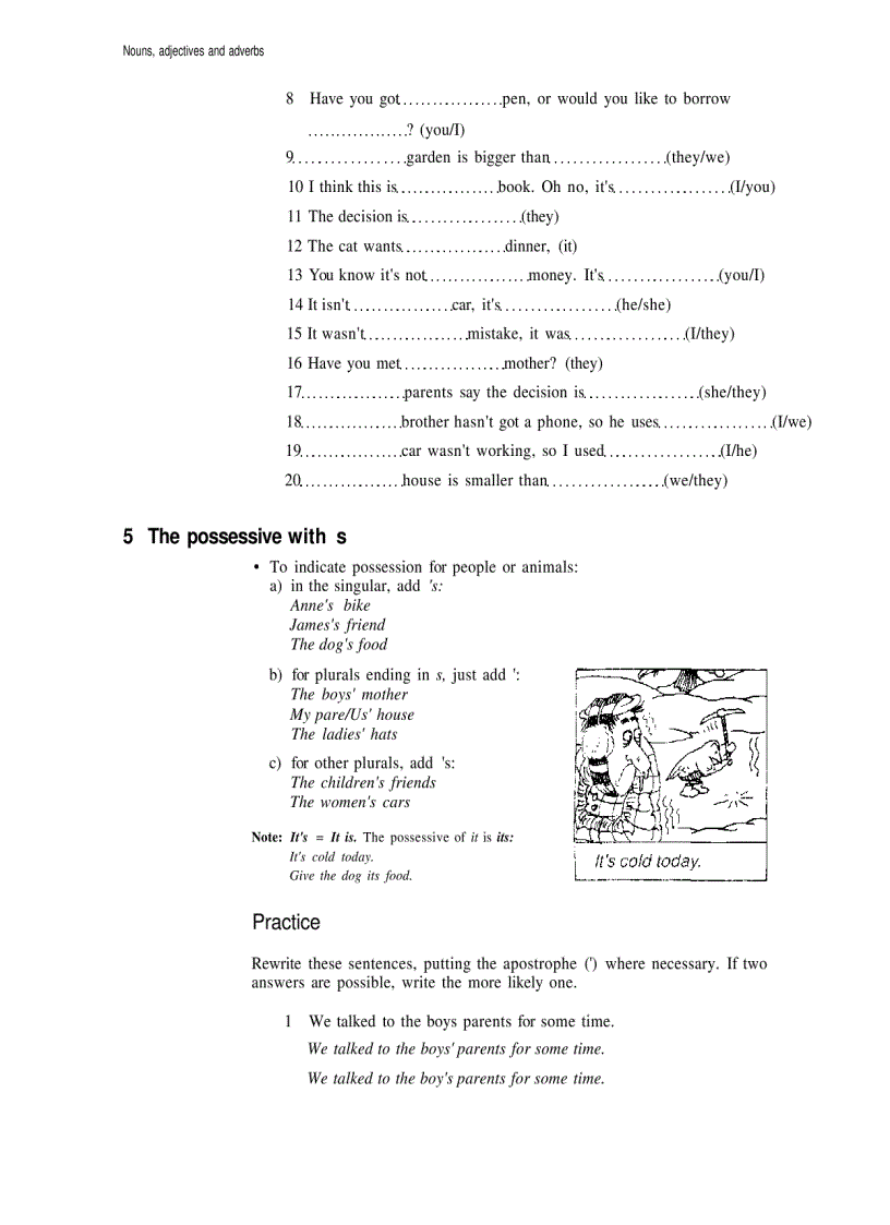 image for page New Grammar Practice for Pre intermediate Students With Key