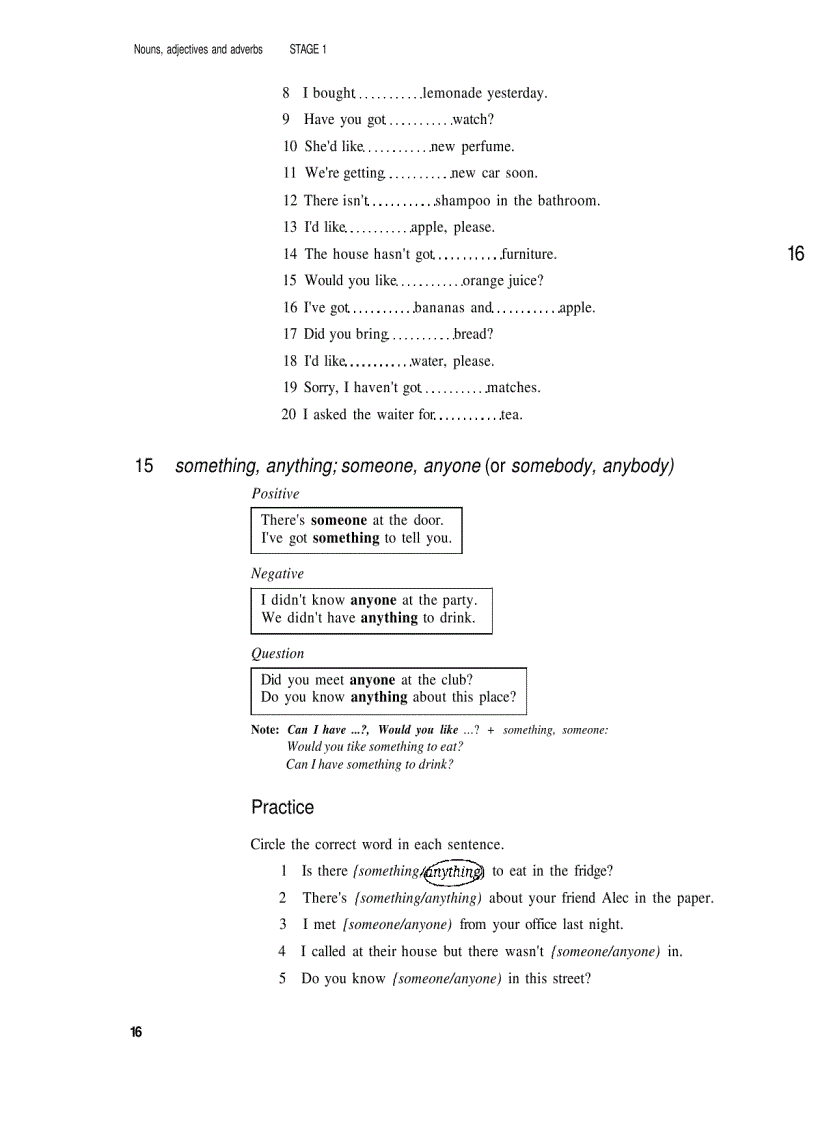 image for page New Grammar Practice for Pre intermediate Students With Key