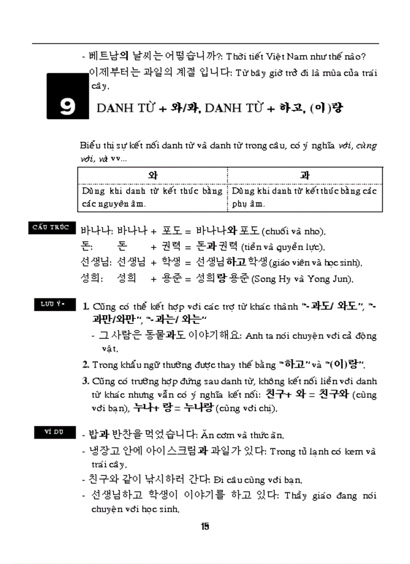image for page Ngữ pháp cơ bản tiếng Hàn