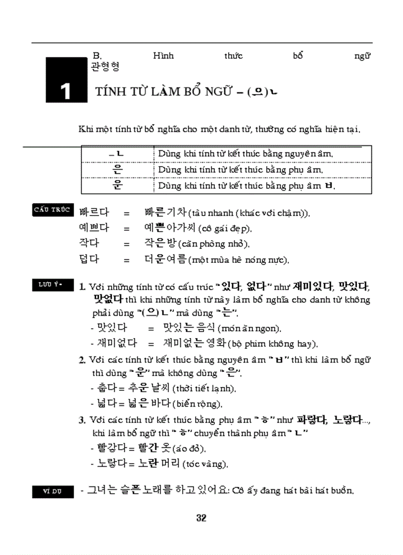 image for page Ngữ pháp cơ bản tiếng Hàn