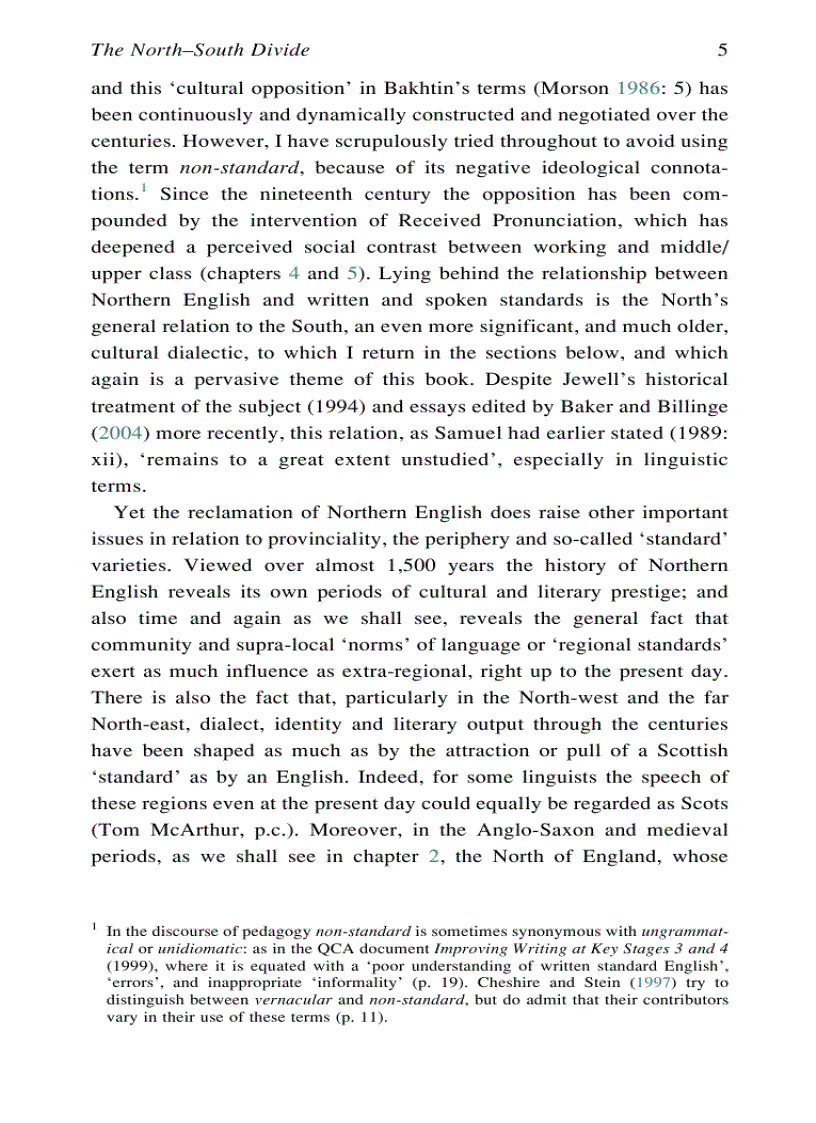 image for page Northern English A Social and Cultural History