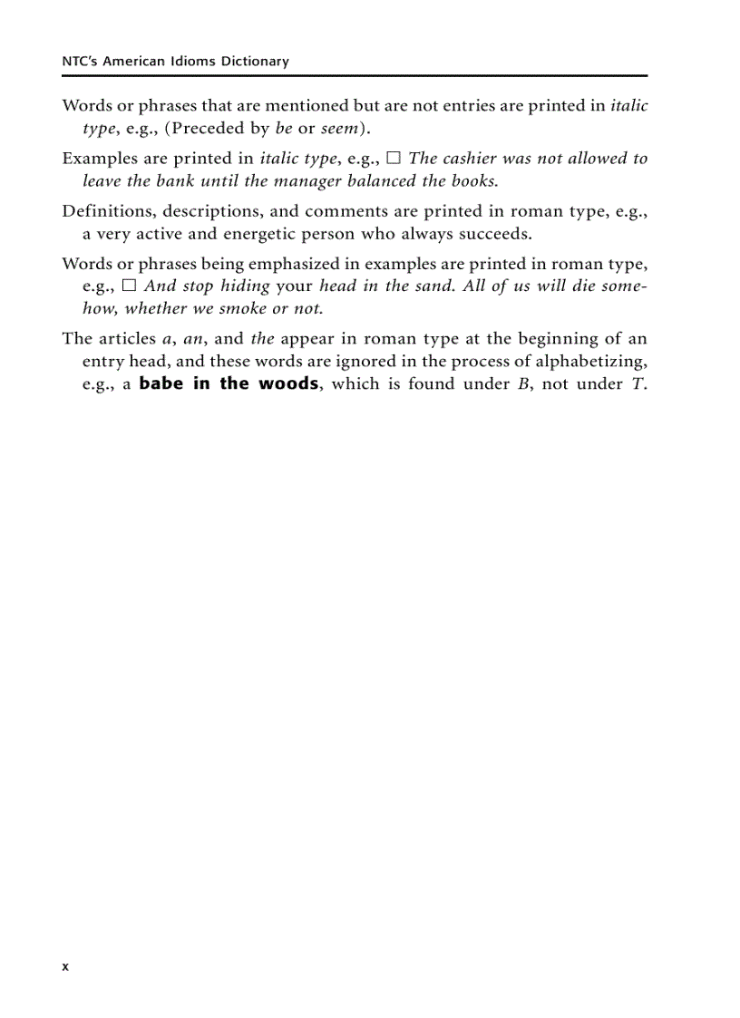 image for page NTC s American Idiom Dictionary