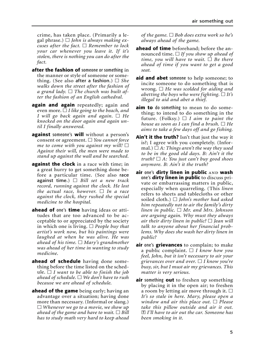 image for page NTC s American Idiom Dictionary