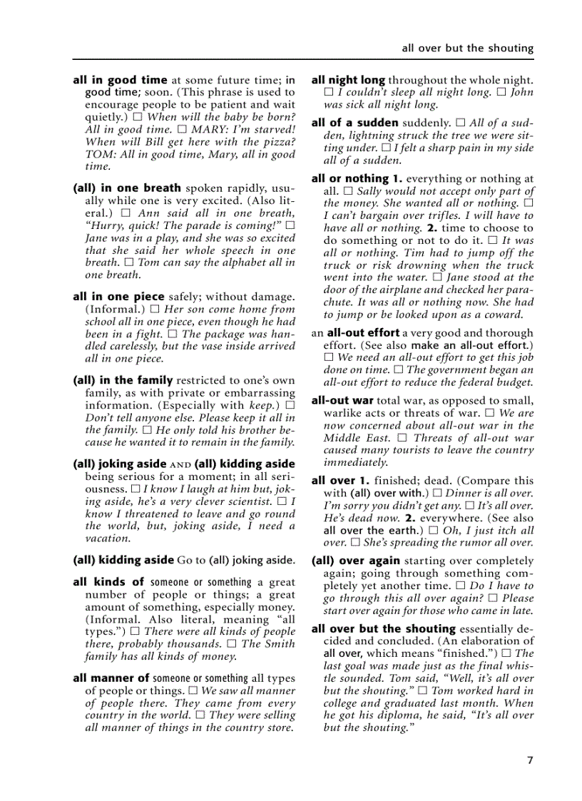 image for page NTC s American Idiom Dictionary