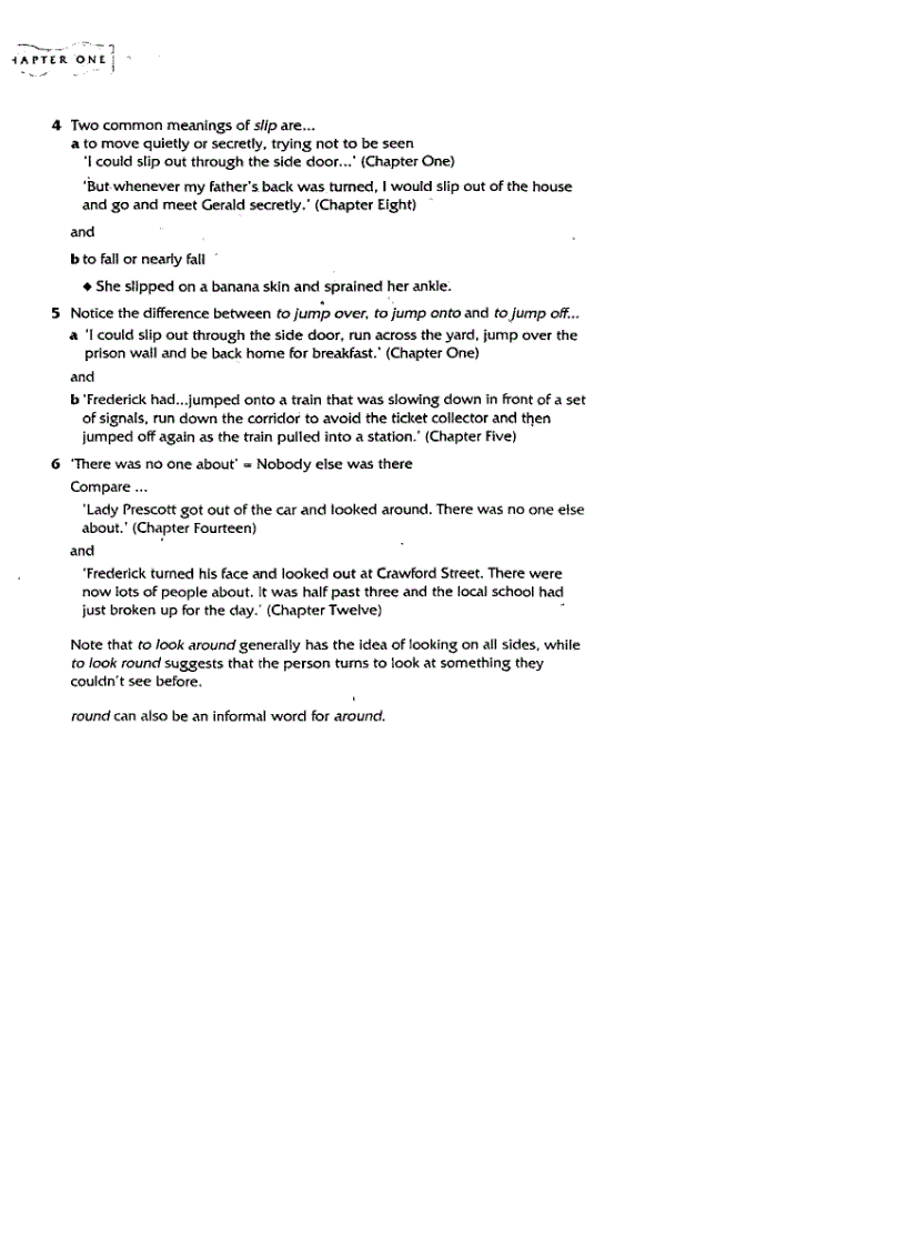 image for page Phrasal Verbs In Context split