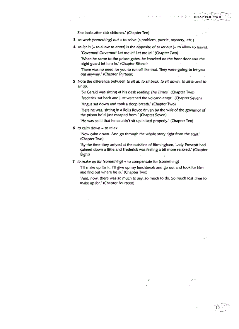 image for page Phrasal Verbs In Context split