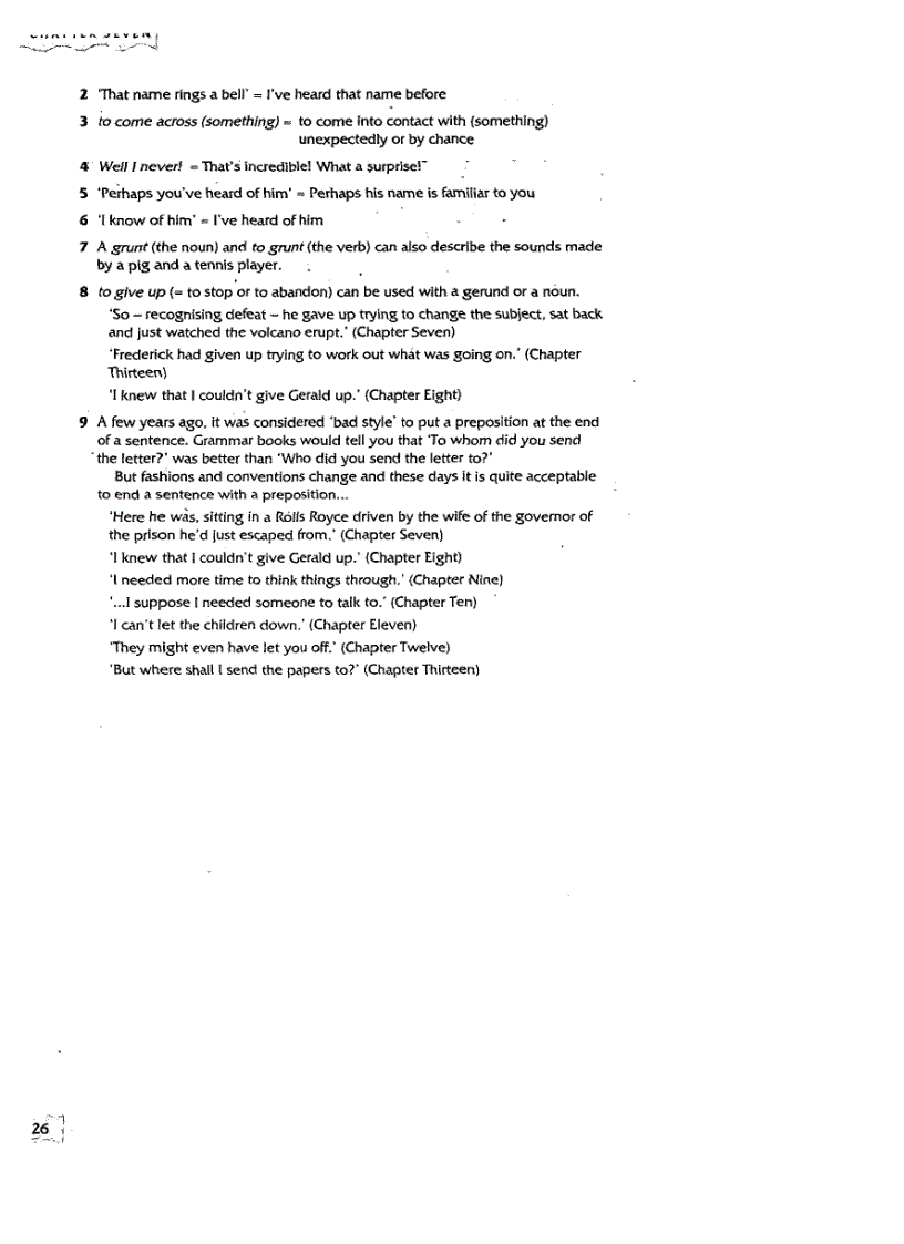 image for page Phrasal Verbs In Context split