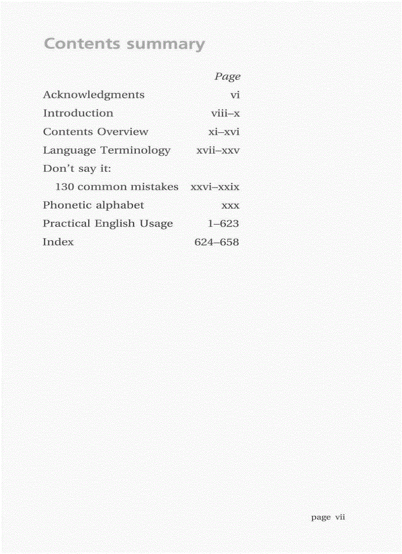 image for page Practical English Usage