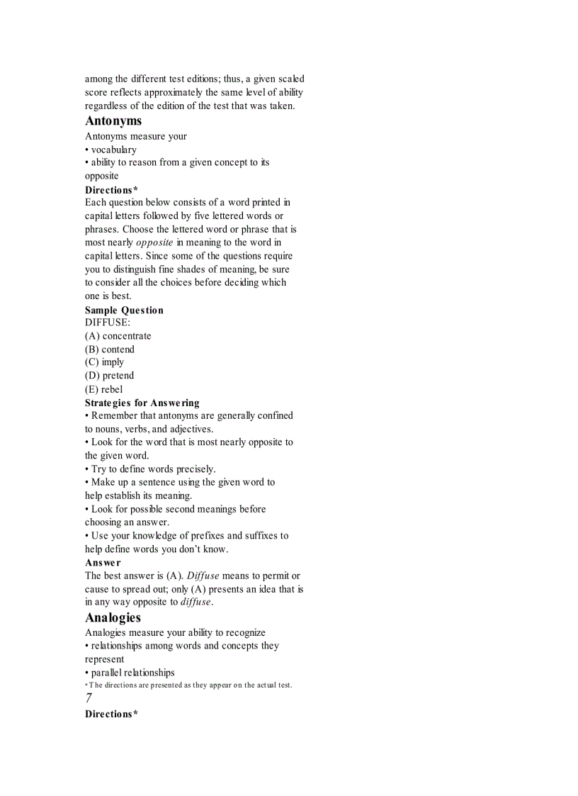 image for page Practice general test