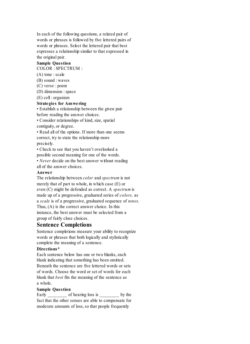 image for page Practice general test