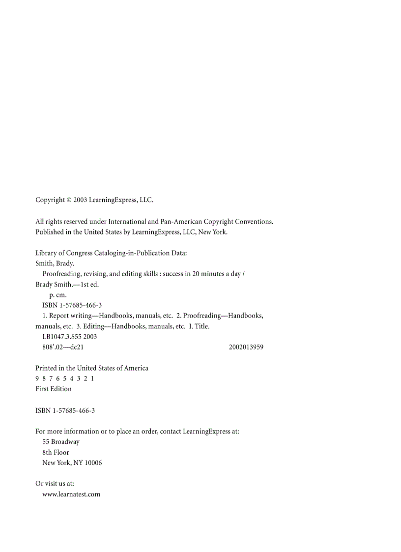 image for page Proofreading Revising Editing