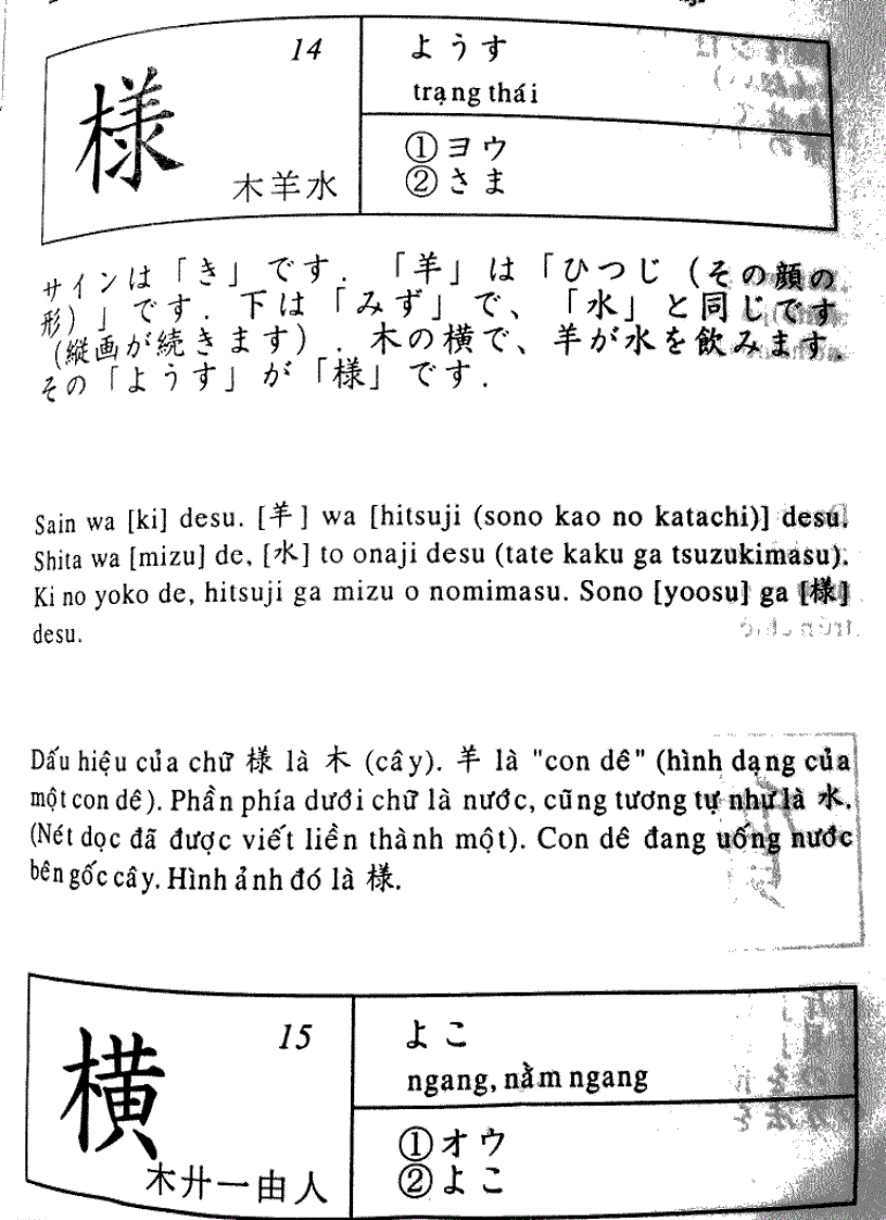 image for page Quy tắc học Kanji trong tiếng Nhật Tập 1
