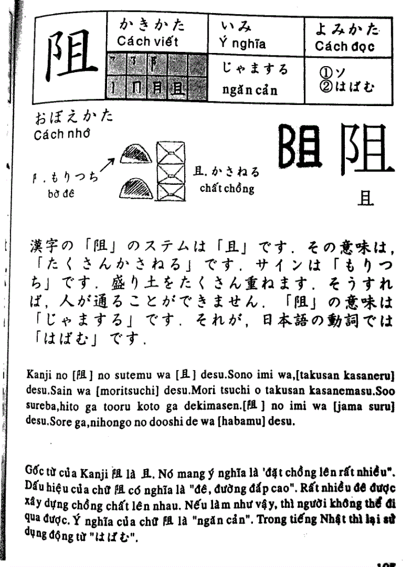 image for page Quy tắc học Kanji trong tiếng Nhật Tập 2