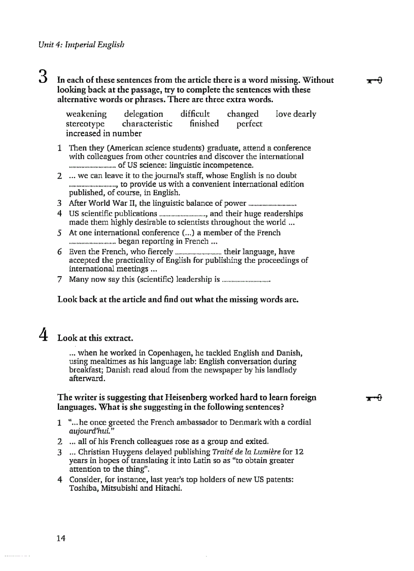 image for page Reading 4 simon Greenall diana pye