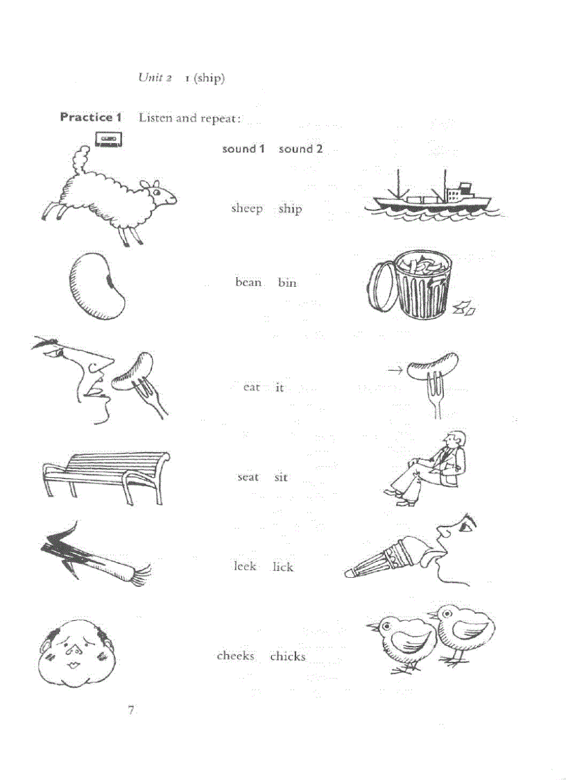 image for page Ship or Sheep Student s Book An Intermediate Pronunciation Course